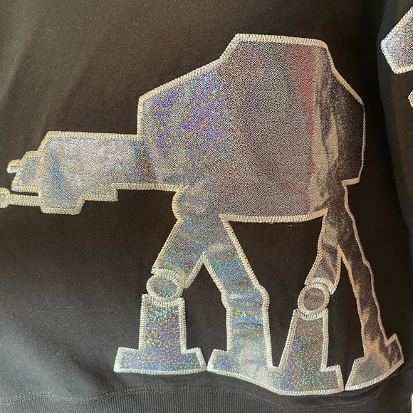 CLOSET CLEAN OUT!!
BNWOT - Star Wars/Disney ATAT Glitter Sweatershirt - Picture 3 of 5